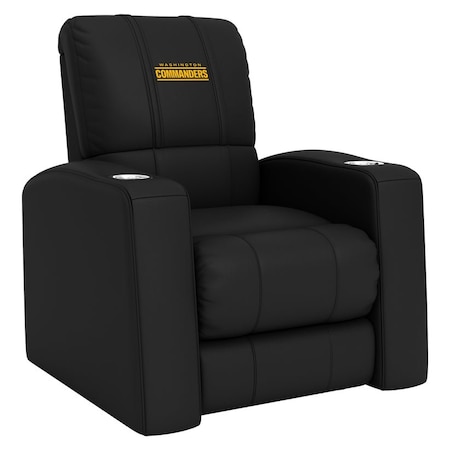 Dreamseat Relax Recliner with Washington Commanders Wordmark Logo XZ418301RHTCDBLK-PSNFL21062